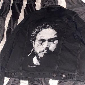 $30 H&M Post Malone Jean Jacket (Size M)